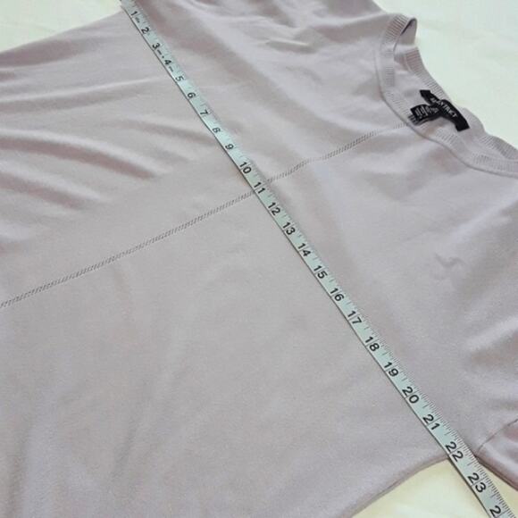 Womens Sz L Purple Lavender Fairy Soft Viscose Blend Long Sleeve Top Ellen Tracy - Picture 9 of 12